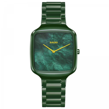 Black Ceramic Watch True Square Rado